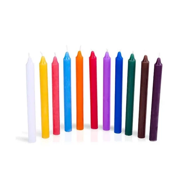 Vela Palito Coloridas 18cm
